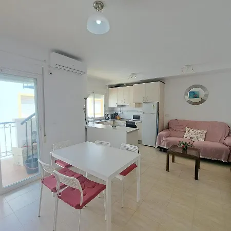 Atico Zafiro Beach - Palomares Apartment